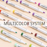9/144 Colors Acrylic Paint Art Marker Pen DIY Painting Drawing for Card Ceramic Stone Mug Glass Fabric Clothes Art Supplies
