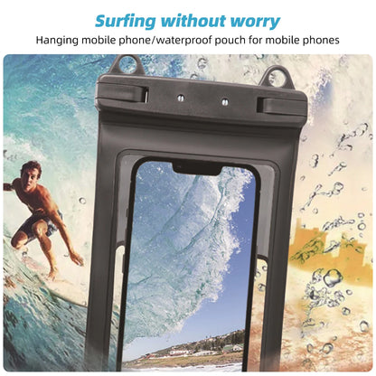 Funda impermeable FONKEN para teléfono, transparente, para la nieve, la selva tropical, bolsa seca, bolsa para natación, fundas grandes para teléfono móvil.