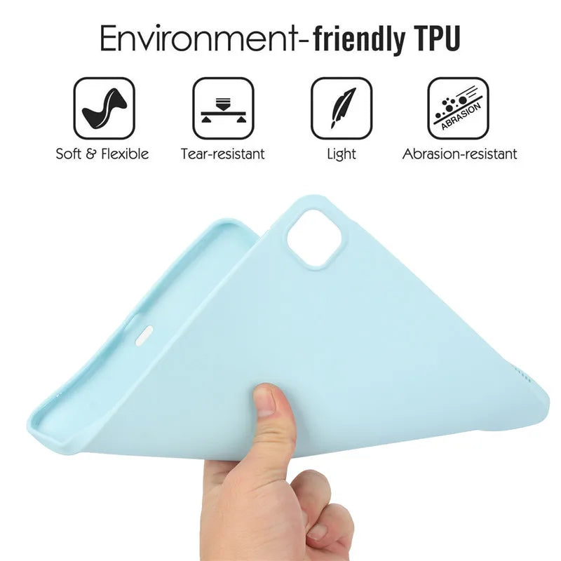 for iPad Pro 11 Air5/4/3/2 for iPad 10th 9th 8th 7th 6th 5th generation 12.9 case for iPad 10.2 mini 6 5 4 3 Original Soft Cover