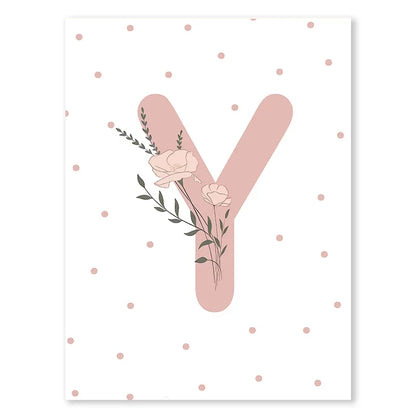 Pink Butterfly Wall Art Nursery Canvas Prints Painting Sun Rainbow Daisy Heart Posters Kawaii Pictures for Kids Girl Room Decor