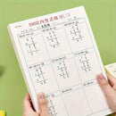 2 books/set Vertical Addition and Subtraction Practice Workbooks within 100 - Math Exercise Books