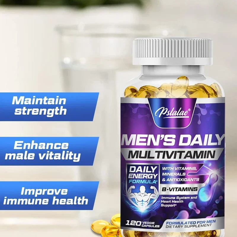 Men's Multivitamin Supplement - Enhance Immunity, Boost Energy and Endurance, Promote Overall HealthSupplement