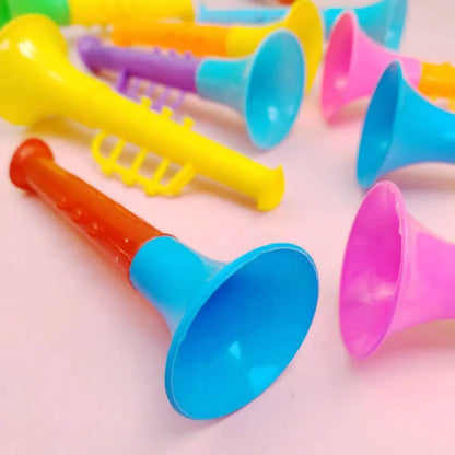 10-30PC Double Section Trumpet Musical Instruments Kids Birthday Baby Shower Carnival Party Favors Easter Gift Bag Pinata Filler