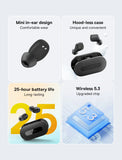 Baseus Bowie EZ10 True Wireless Earphone Bluetooth 5.3  Fast Charge 0.06' Low Latency Wireless Headphone HiFi mini Sports Earbud