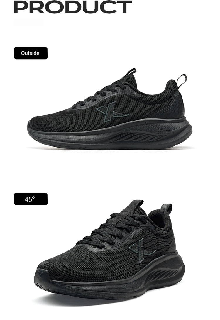 Xtep Running Shoes For Men 2025 Summer Breathable Mesh Shoes Soft-soled Shock Absorbing Lightweight Sports Shoes 875419110053