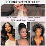 Peruca lace 360 cabelo humano cacheado HD - alta densidade 250%