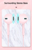 3.5mm In-Ear Earphone Wired with Microphone Earbuds White And Black Headphone Earphones for MP3 MP4 Samsung Huawei Xiaomi Phones