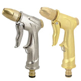 Pistola de agua de metal de alta presión para jardín, pulverizador de riego multifunción, suministros de riego para el hogar.