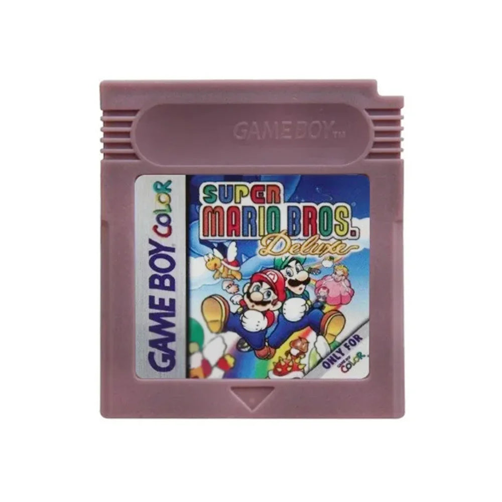 GBC Game Cartridge 16 Bit Video Game Console Card Mario Bros. Deluxe USA for GBC/GBA