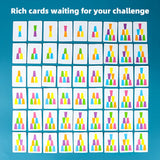 Kids Speed Training Toys Stack Cup Battle Table Game Indoor Family Party Game Toys Color Cognition Logic Training Classic Game