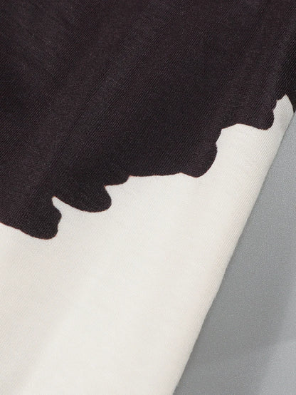 Plus size 2025 verão novo vestido feminino casual solto impresso, modelos de verão material de poliéster elegante commuter