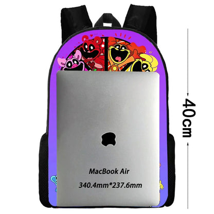 Cartoon Dolls 3 pcs set Child School Backpack with Lunch Bags Pencil Bags B-Barbies School Bags for Boys Girls Best Gift