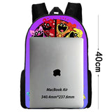 Cartoon Dolls 3 pcs set Child School Backpack with Lunch Bags Pencil Bags B-Barbies School Bags for Boys Girls Best Gift
