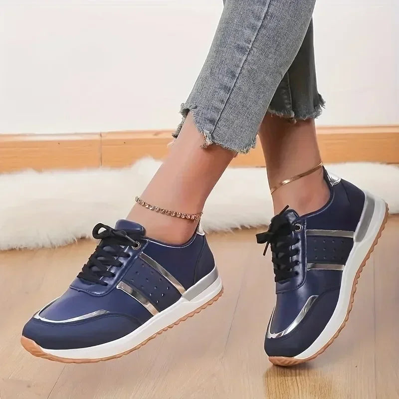 Women Autumn New Sneakers Female Tennis Loafers Skateboard Casual Shoes Comfortable Platform Elegant Fashion Basketball