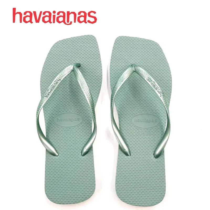 Women's flip flops Havaianas outdoor anti slip beach slippers