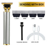 Electric Hair Cutting Machine Vintage T9 Clipper Hair Rechargeable Man Shaver Trimmer For Men's Barber Professional Hair Trimmer