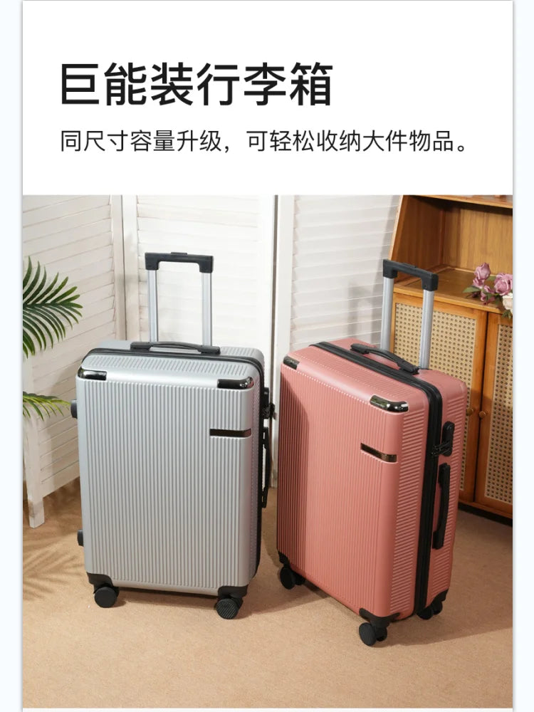 2025 Luggage Set 3-Piece 20' 24' 28' Suitcase Travel Bag with Multi-Directional Wheels Password Lock Large Capacity Carry on