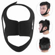 Cinturón ajustable antirronquidos para la apnea del sueño, diadema triangular, correa de soporte para la mandíbula y la barbilla, diadema unisex, neopreno, asistencia médica 