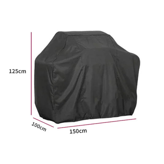 Waterproof Anti-Dust BBQ Cover, Heavy Duty Barbecue Grill Cover, Rain Protector, Round, Rectangle, Outdoor Barbecue Accessories 
