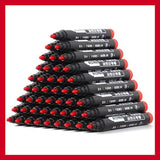 5-50Pcs Waterproof Oil-based Marker Pen Markers Black Blue Red Ink for Glass Metal Stationery Art Drawing Office School Supplies