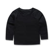 Boys Girls T Shirt Long Sleeves 1 to 2 3 4 5 6 7 8 9 10 11 12 13 14 Years 100% Cotton Toddler Boy Shirts for Teens Girl Clothes