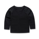 Boys Girls T Shirt Long Sleeves 1 to 2 3 4 5 6 7 8 9 10 11 12 13 14 Years 100% Cotton Toddler Boy Shirts for Teens Girl Clothes
