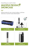 Wancle Vacuum Sous Vide Cooker IPX7 Waterproof Heater Immersion Circulator Slow Cooker with Digital Display Reservation Function