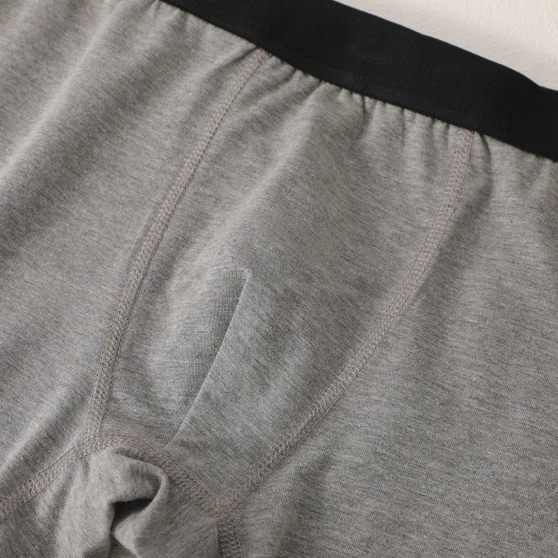 6Pcs Men Panties Cotton Underwear Soft Breathable Boxer Underwear Trendy Simple Hot-Selling Men's Boxer Underwear Fashion Pop