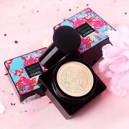 Base de maquillaje con cojín de aire y CC, corrector, crema BB con control de grasa, blanqueador, base facial, maquillaje, cosméticos, hidratante. 