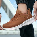 Autumn Light Men Sneakers Lace Up Casual Shoes For Men Cushioning Men Sport Shoes For Running Winter Waterproof Walking Shoes