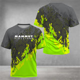 Men's Hiking Outdoor T-Shirt Fashion 3D Printed Design T Shirts For Men Wall Climbing And Trail Running Camping Drifit Clothing