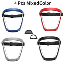 Protector facial transparente para cocina, protección para la cara, antivaho, a prueba de salpicaduras de aceite, para el hogar