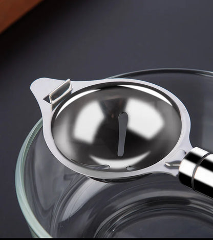 Egg White Separator Stainless Steel Tools Eggs Yolk Filter Gadgets Kitchen Accessories Separating Funnel Spoon Divider Utensils