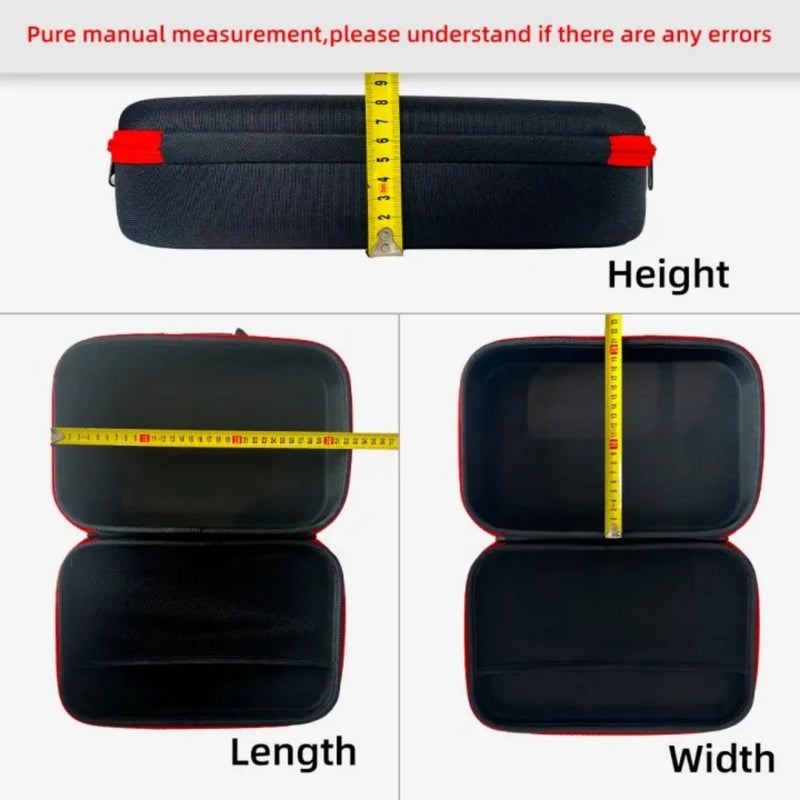 HILDA Large Capacity Tools Bag 3-size Available With Red Edges Tools Waterproof Tool Bags Electrician Hardware Tools Bag