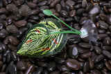 1pcs Fish Tank Artificial Leaf Fish Rest Bed Decor Aquarium Decoration Floating Bed Leaf Hammock FightingPerch Betta Spawning