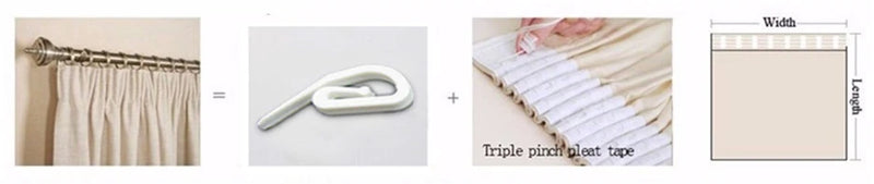 310cm Height Custom Made window 80% blackout curtain thickened cotton linen cutains for living room bedroom luxury curtains