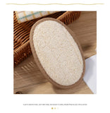 Natural Loofah Bath Scrub Sheet Scrubbing Sheet Bath Towel Body Scrubbing Exfoliation Soft Loofah Bath Brush Bathroom Supplies