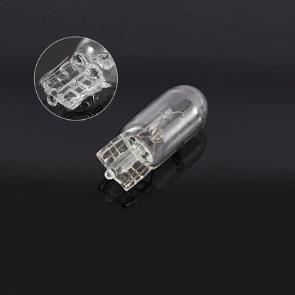 10pcs/set 5W T10 W5W 194 168 Width Lamp License Plate Lights Signal Light Halogen Bulbs
