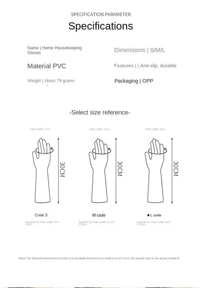 Guantes para lavar platos, resistentes al agua, de goma, finos, de látex, para mujer, #2723