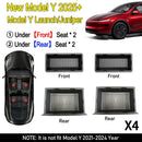 For Tesla New Model Y 2025 Launch Juniper Seat Storage Box Center Console Organizer Bins Front Rear Tray Trash Accessories