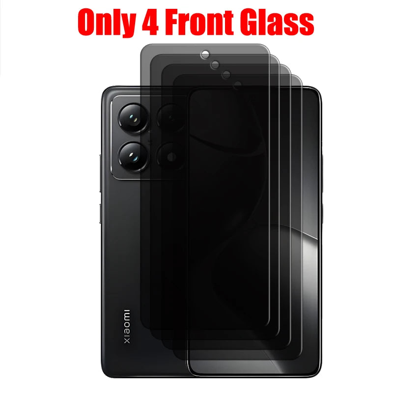 For Xiaomi 14T Pro Glass For Xiaomi 14T 14 T Pro Tempered Glass Anti Peep Privacy Screen Protector For Xiaomi 14T Lens Film
