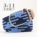 Stretch Woven Belt Unisex Canvas Belts Fashion Casual Student Belt Women Cinturon Male Waistband 105cm