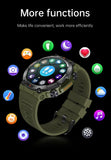 MEVADEN 1.39 inch HD Bluetooth Call Smart Watch Men Sports Fitness Tracker Heart Monitor 400mAh Smartwatch For Android IOS MD56