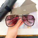 Original Factory For DIYTA DT GRAND-DECADE DTS460-A With Brand Box Popular Luxury Design Alloy Frame Oval Men Women Sunglasses