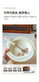French Tableware Ins Style Ceramic Dishes Family High-value Bowl 8-inch Plate Dish Soup Bowl Cream Style