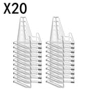 1-30Pcs Clear Acrylic Coin Display Stand Holders Small Easel Rack Trading Card Holder Support For Kpop Idol Card Organizer
