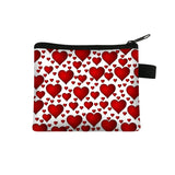 Carteira Portfel Men Wallet Women Cartera Mujer Female Short Cute Flower Zero Wallet Simple Fashion Card Bag Coin Purse Key Case