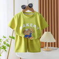 2Pcs Children Tshirt Shorts Sets Baby Summer Clothes Boy Girl Fashion Short Sleeve Pants Suit Leisure Outfits Kids Costume