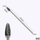 Extra Long 100mm Rotary Rasp File Carving Grinder Abrasive Tools Carbide Burr Alloy Bits Milling Cutter Drill For Metal Wook