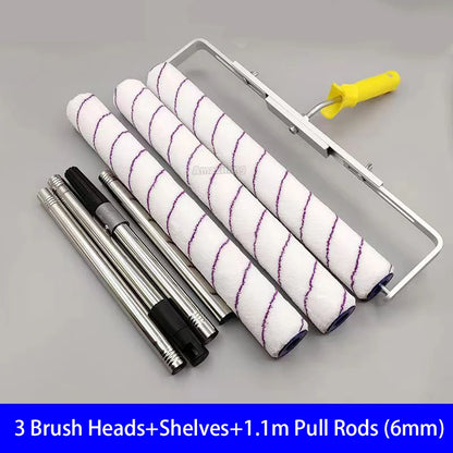 18inch Paint Roller Brush Short-Middle-Long Plush Painting Handle Tool For Wall Decorative 6MM/9MM Painting Handle Tool Support